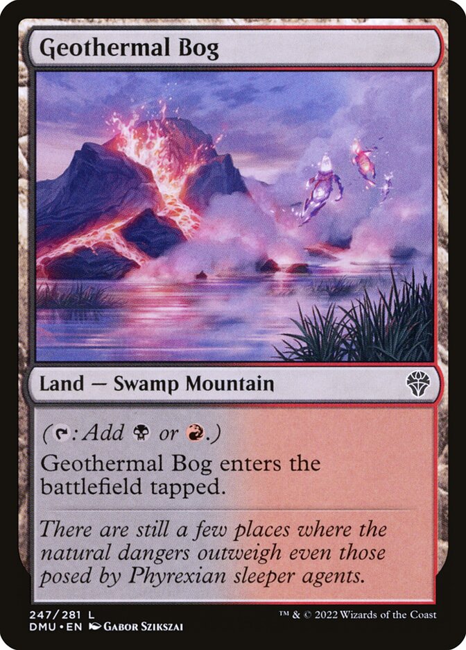Geothermal Bog [Dominaria United] (247)