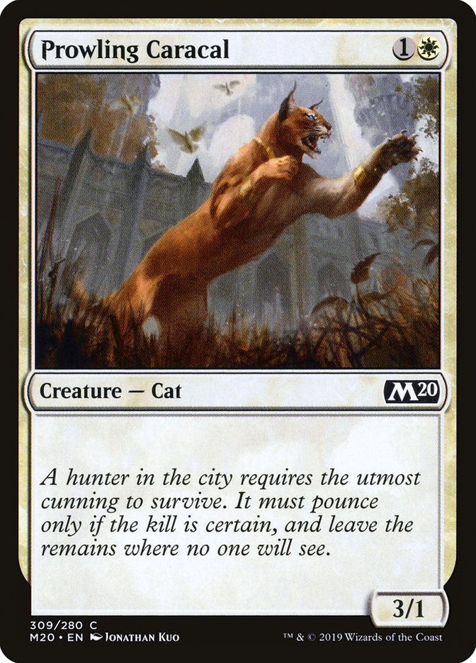 Prowling Caracal [Core Set 2020] (309)