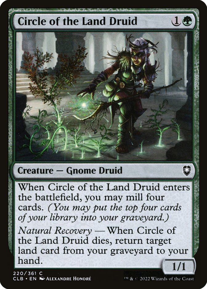 Circle of the Land Druid [Commander Legends: Battle for Baldur's Gate] (220)
