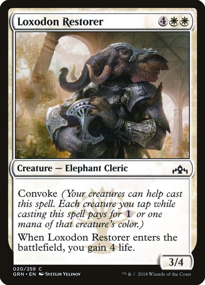 Loxodon Restorer [Guilds of Ravnica] (20)