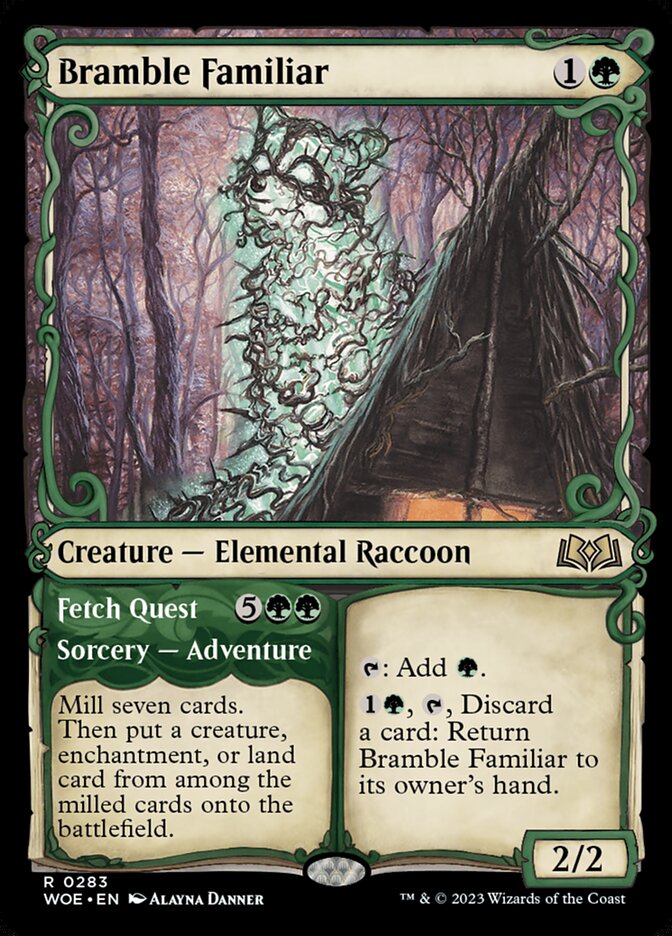 Bramble Familiar // Fetch Quest [Wilds of Eldraine] (283)