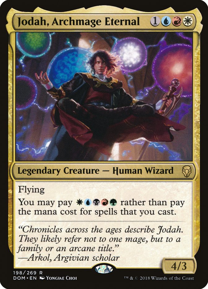 Jodah, Archmage Eternal [Dominaria] (198)