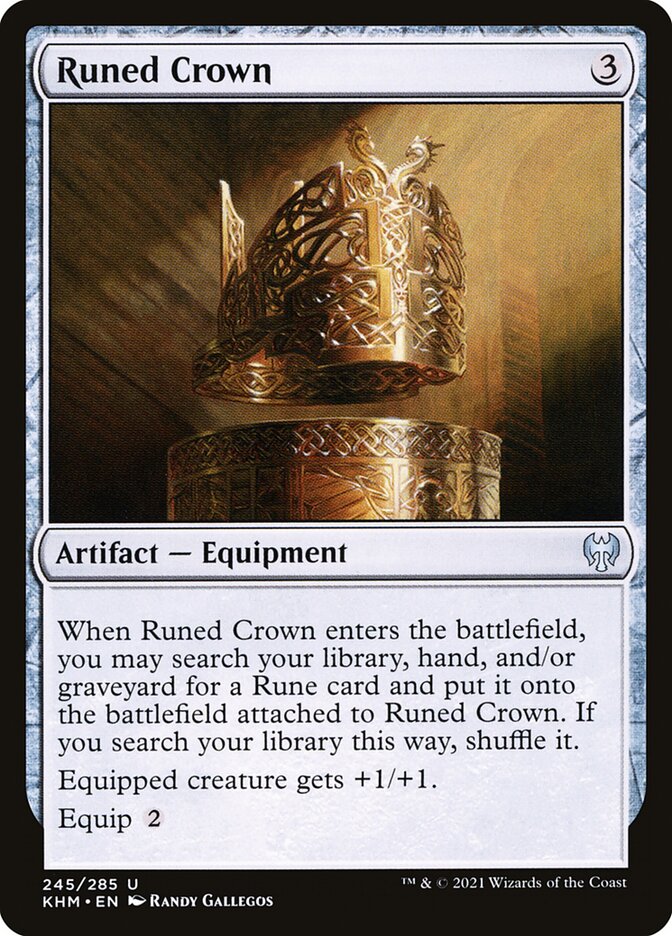 Runed Crown [Kaldheim] (245)