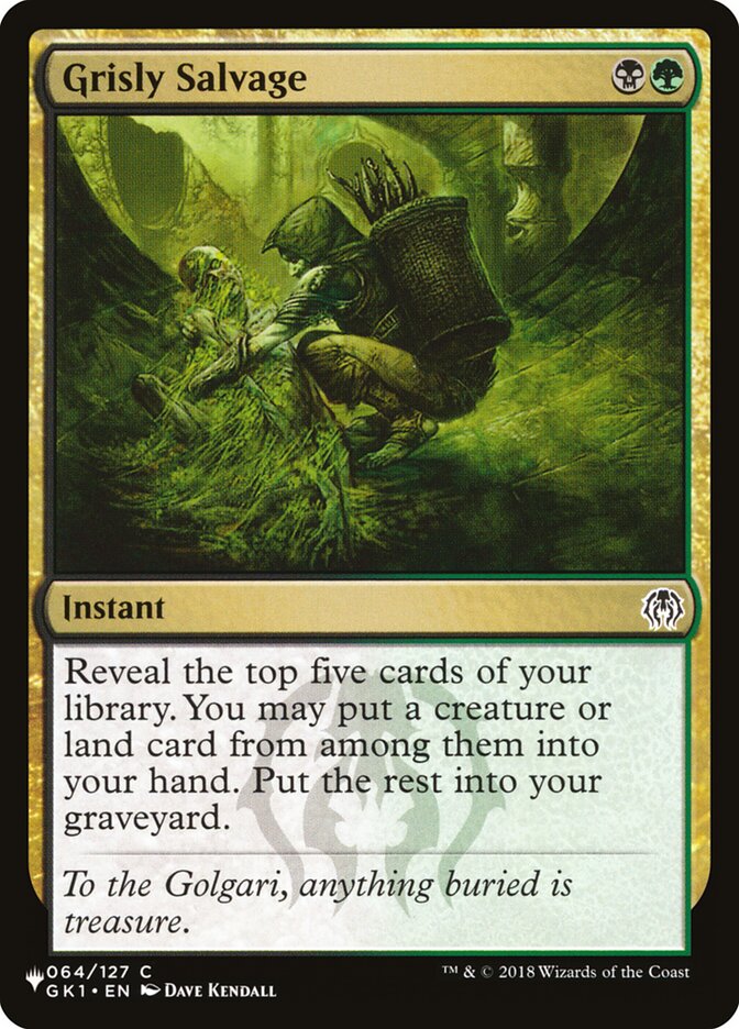 Grisly Salvage [The List] (GK1-64)