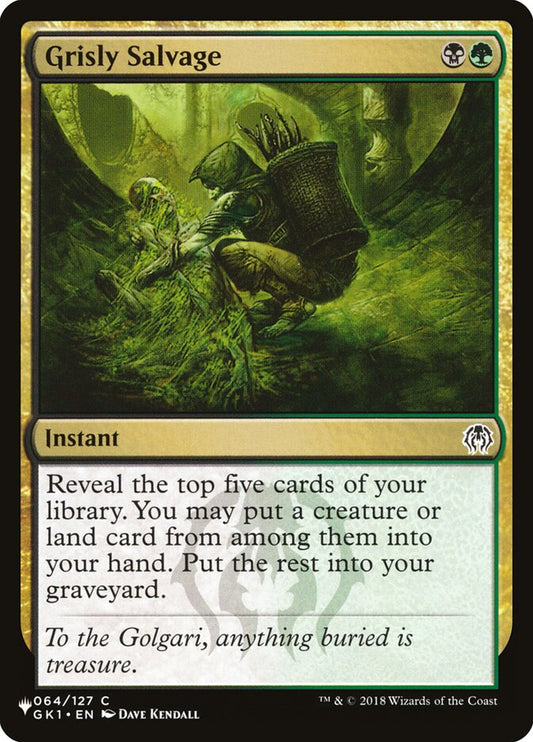 Grisly Salvage [The List] (GK1-64)