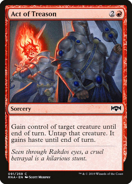 Act of Treason [Ravnica Allegiance] (91)
