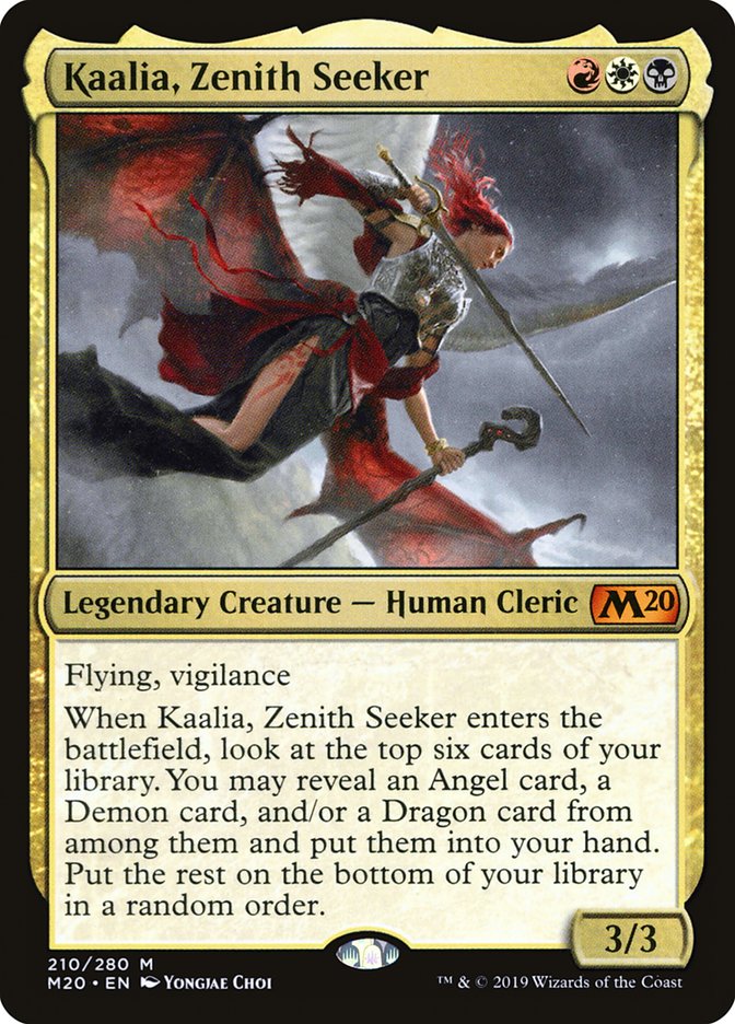 Kaalia, Zenith Seeker [Core Set 2020] (210)