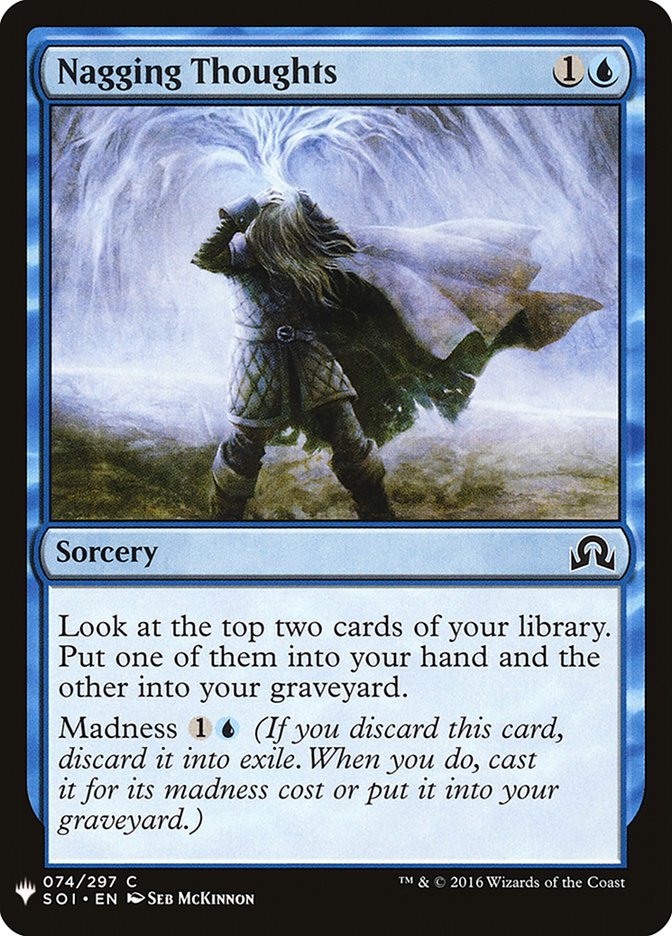 Nagging Thoughts [The List] (SOI-74)
