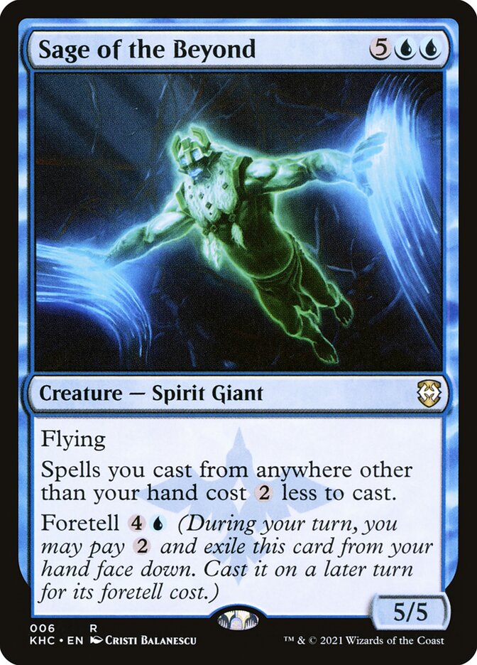 Sage of the Beyond [Kaldheim Commander] (6)