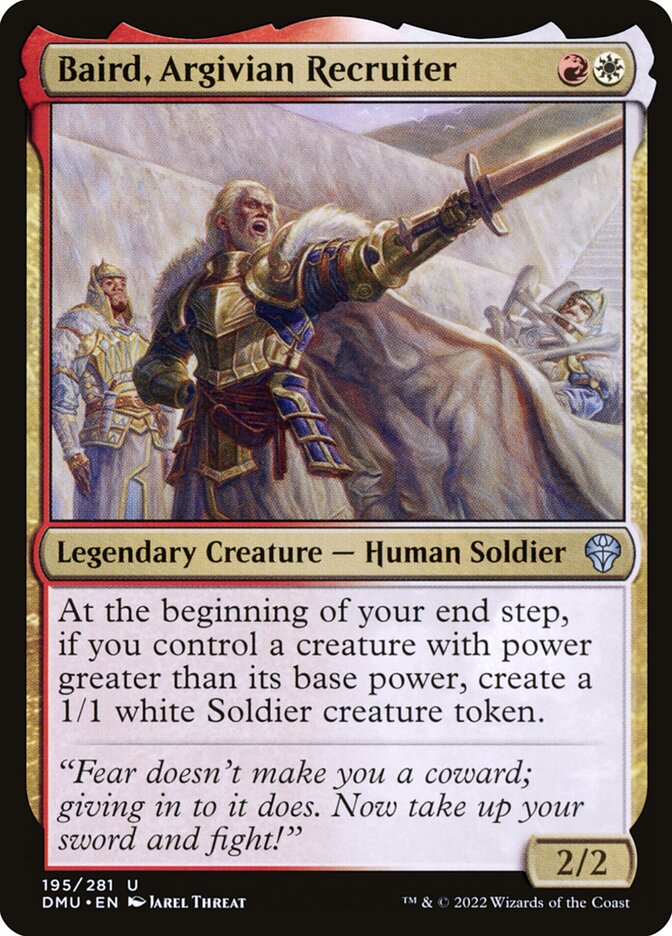 Baird, Argivian Recruiter [Dominaria United] (195)