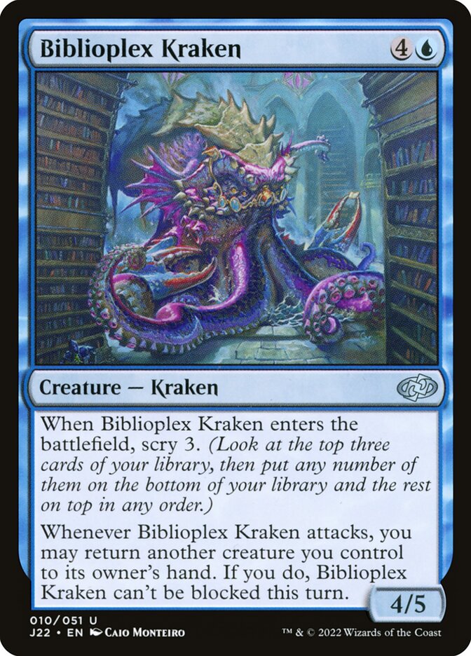 Biblioplex Kraken [Jumpstart 2022] (10)