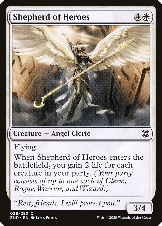 Shepherd of Heroes [Zendikar Rising] (38)