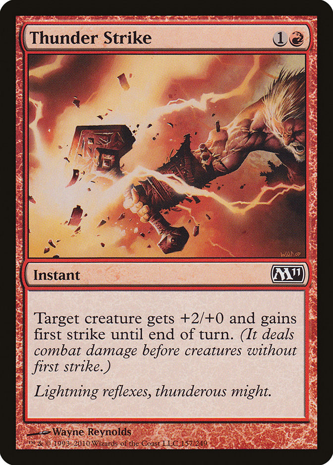Thunder Strike [Magic 2011] (157)