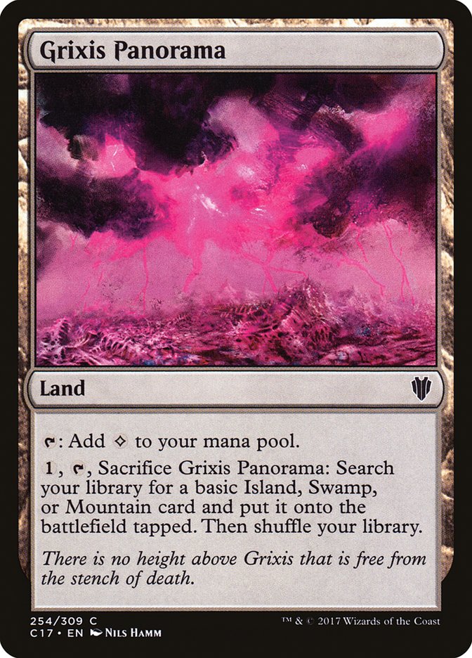 Grixis Panorama [Commander 2017] (254)