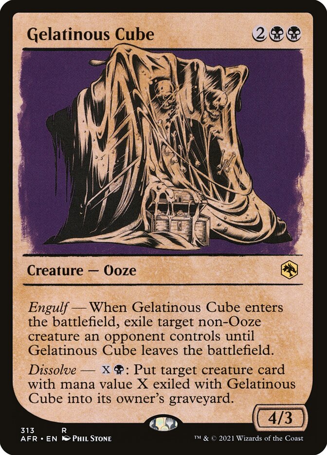 Gelatinous Cube [Adventures in the Forgotten Realms] (313)