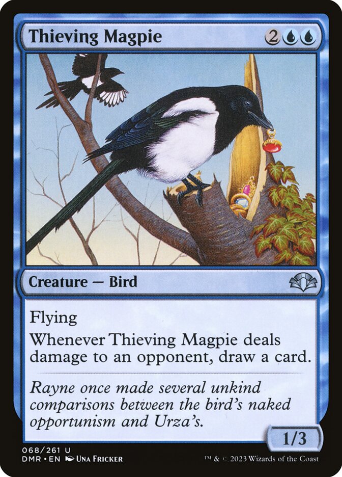 Thieving Magpie [Dominaria Remastered] (68)