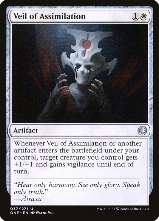 Veil of Assimilation [Phyrexia: All Will Be One] (37)