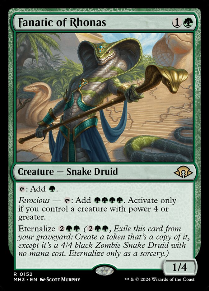 Fanatic of Rhonas [Modern Horizons 3] (152)