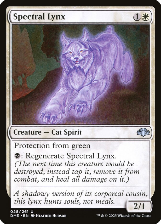 Spectral Lynx [Dominaria Remastered] (28)