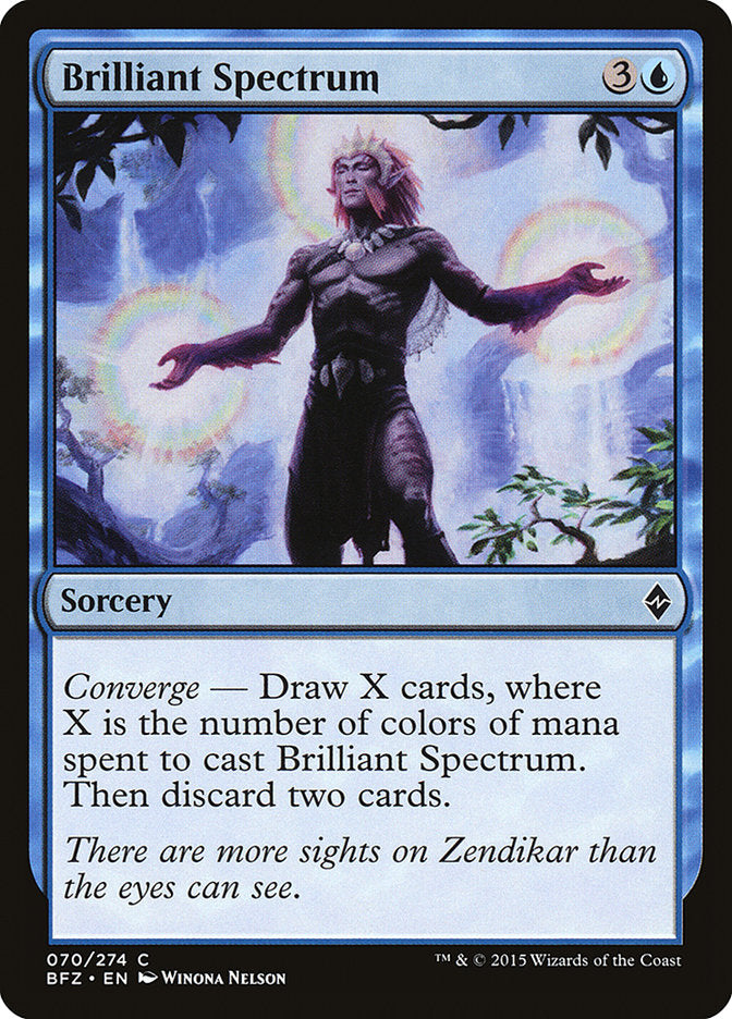 Brilliant Spectrum [Battle for Zendikar] (70)