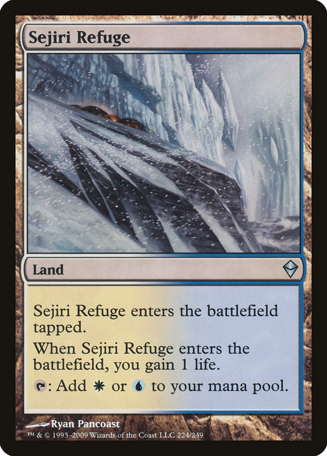 Sejiri Refuge [Zendikar] (224)