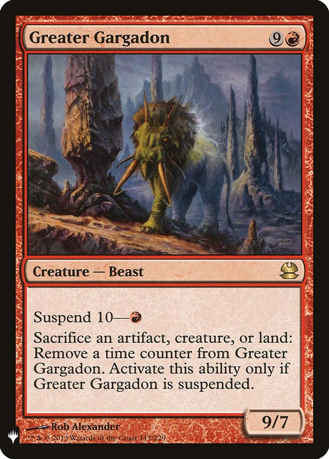 Greater Gargadon [The List] (MMA-117)
