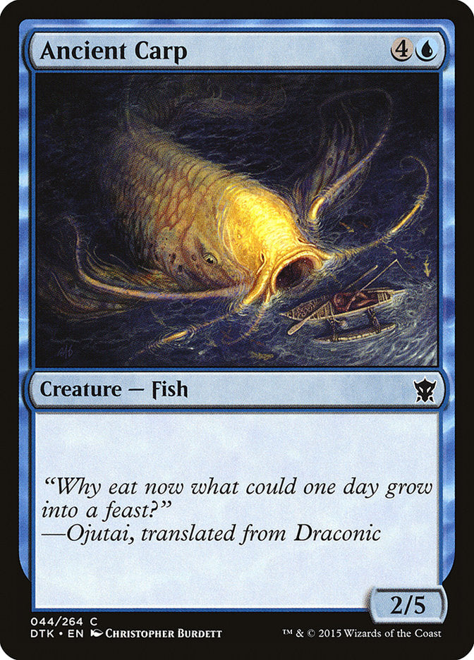 Ancient Carp [Dragons of Tarkir] (44)
