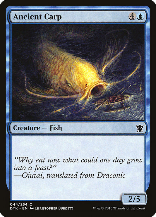Ancient Carp [Dragons of Tarkir] (44)