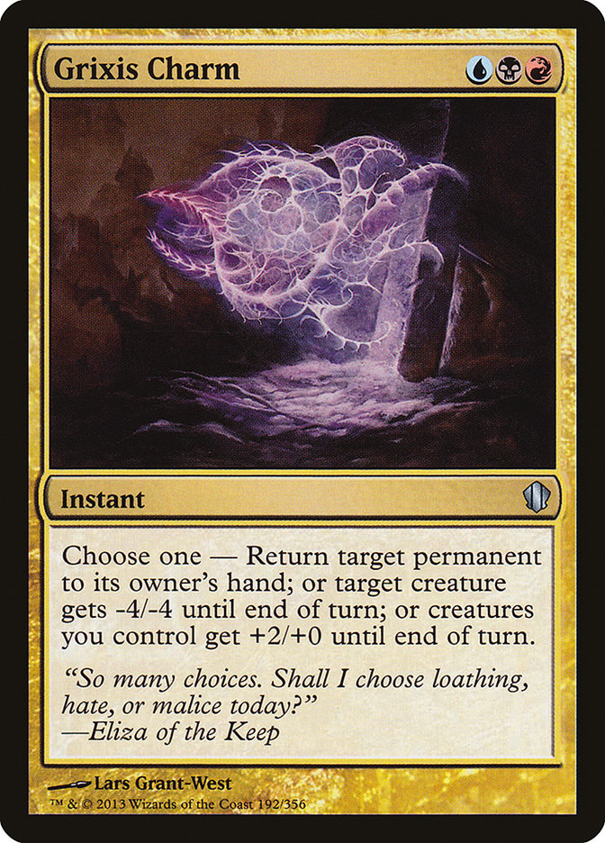 Grixis Charm [Commander 2013] (192)