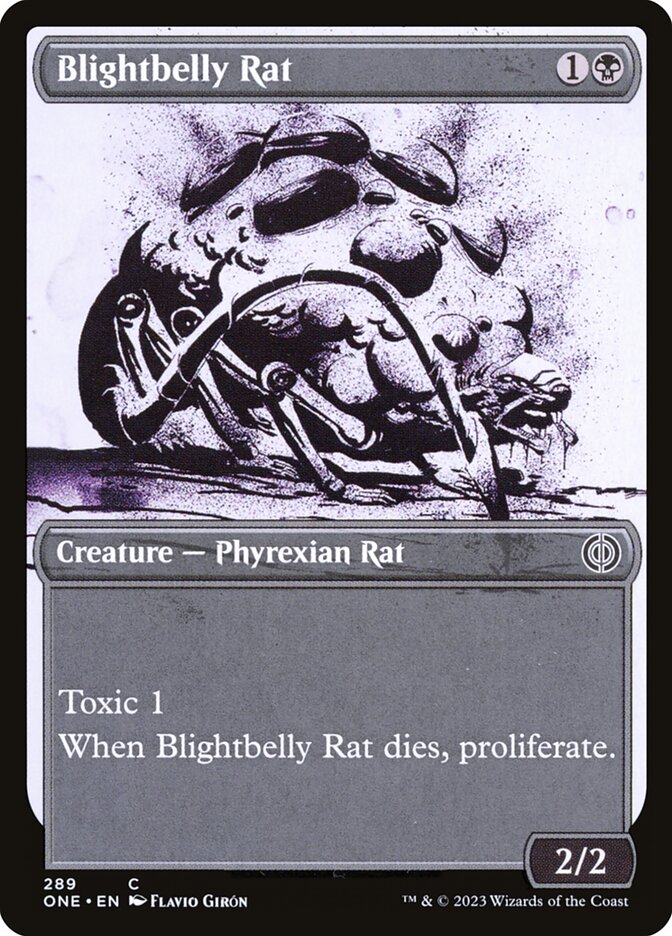 Blightbelly Rat [Phyrexia: All Will Be One] (289)