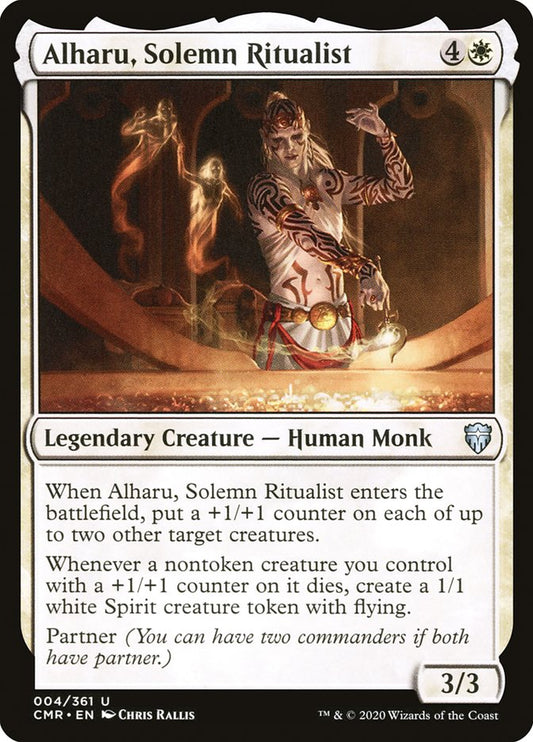 Alharu, Solemn Ritualist [Commander Legends] (4)