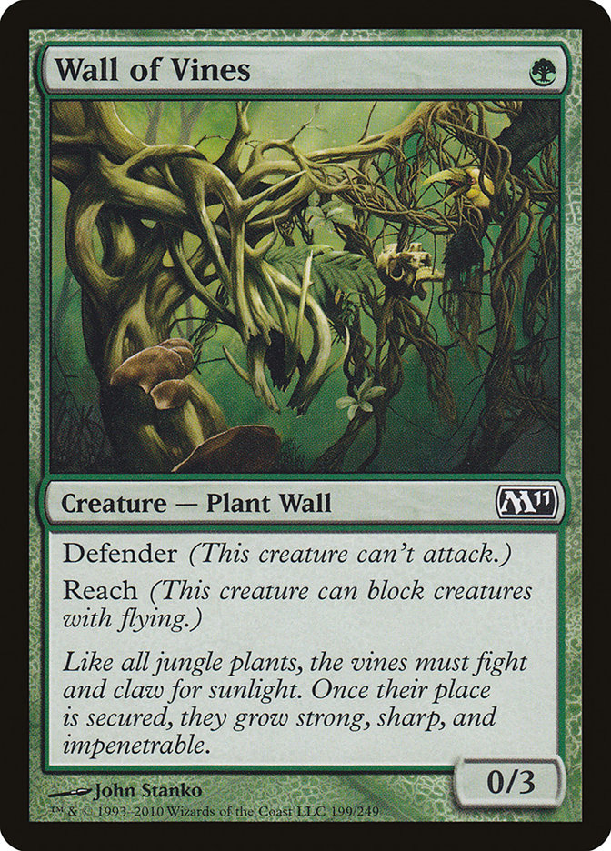 Wall of Vines [Magic 2011] (199)