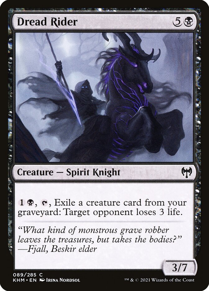 Dread Rider [Kaldheim] (89)