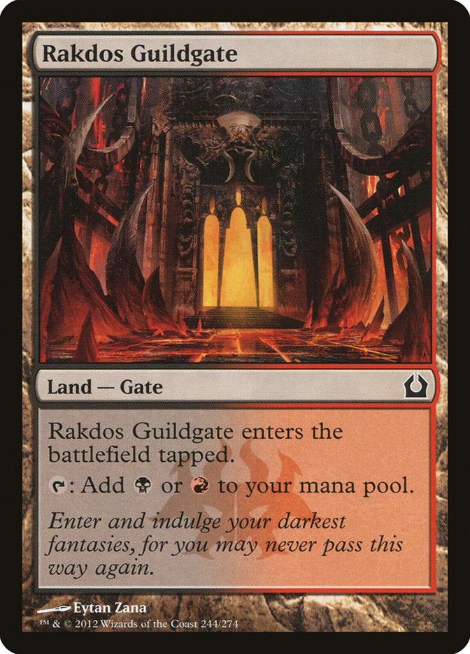 Rakdos Guildgate [Return to Ravnica] (244)