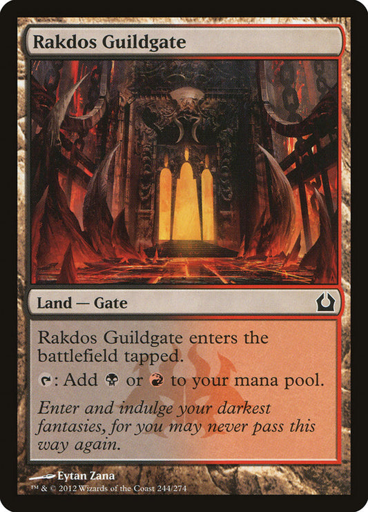 Rakdos Guildgate [Return to Ravnica] (244)