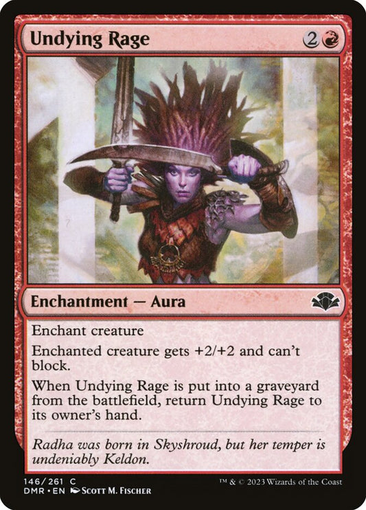 Undying Rage [Dominaria Remastered] (146)