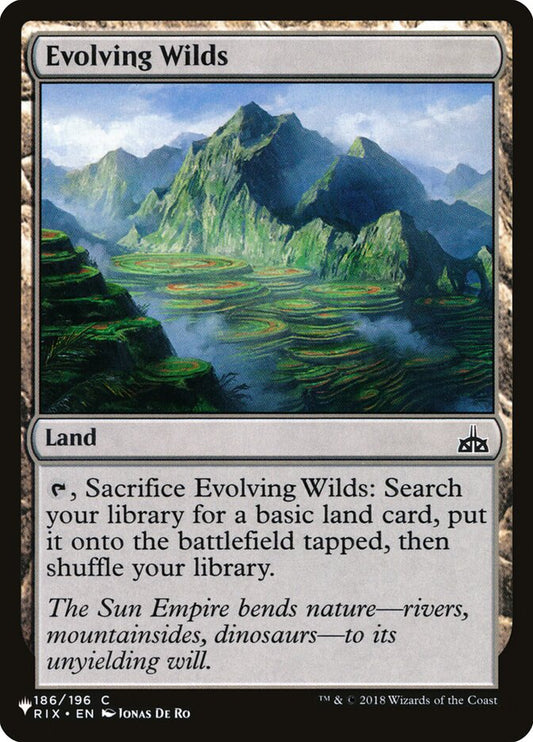 Evolving Wilds [The List] (RIX-186)