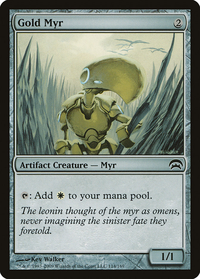 Gold Myr [Planechase] (114)
