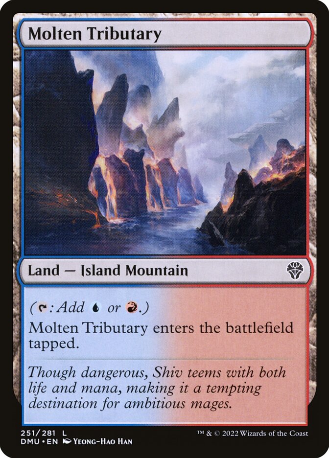 Molten Tributary [Dominaria United] (251)