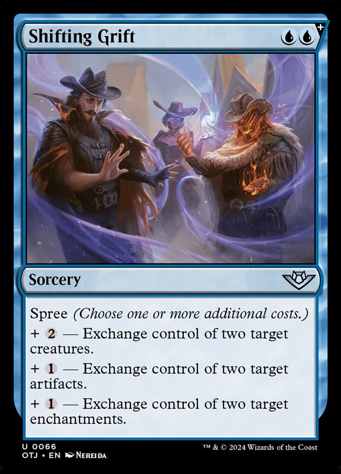 Shifting Grift [Outlaws of Thunder Junction] (66)