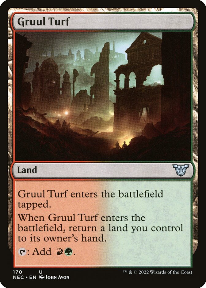 Gruul Turf [Neon Dynasty Commander] (170)