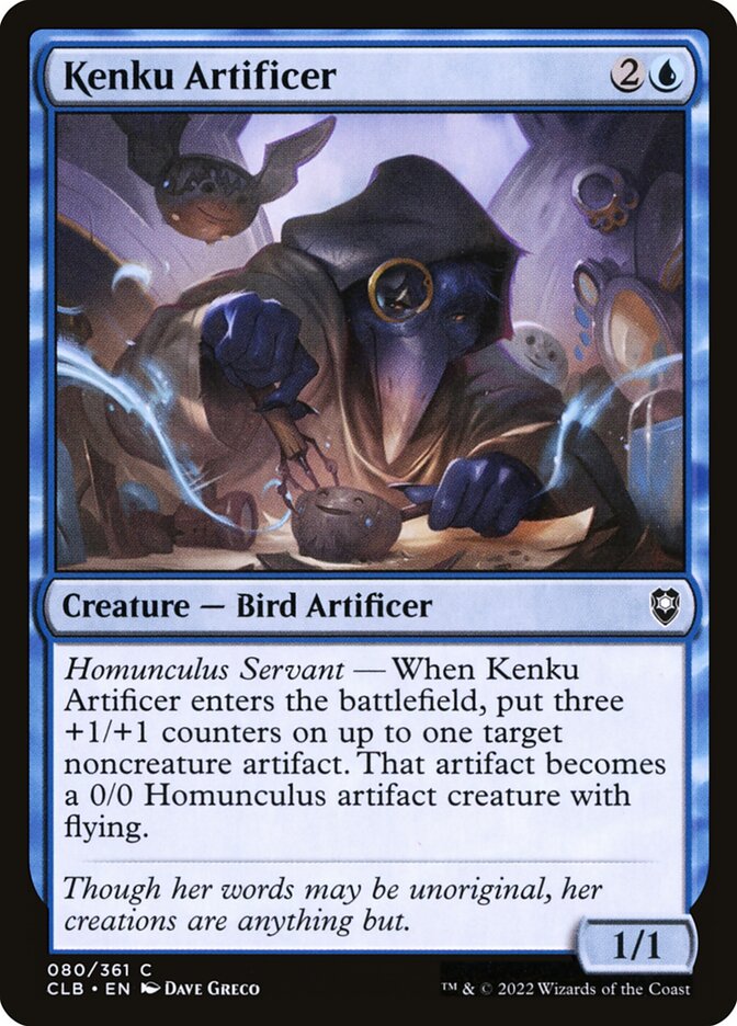 Kenku Artificer [Commander Legends: Battle for Baldur's Gate] (80)