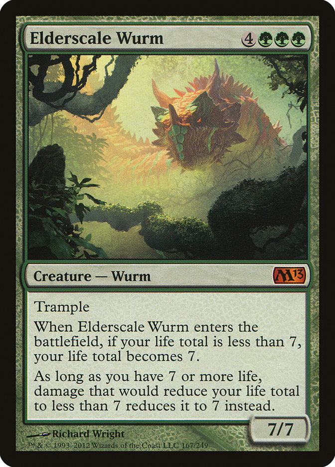 Elderscale Wurm [Magic 2013] (167)
