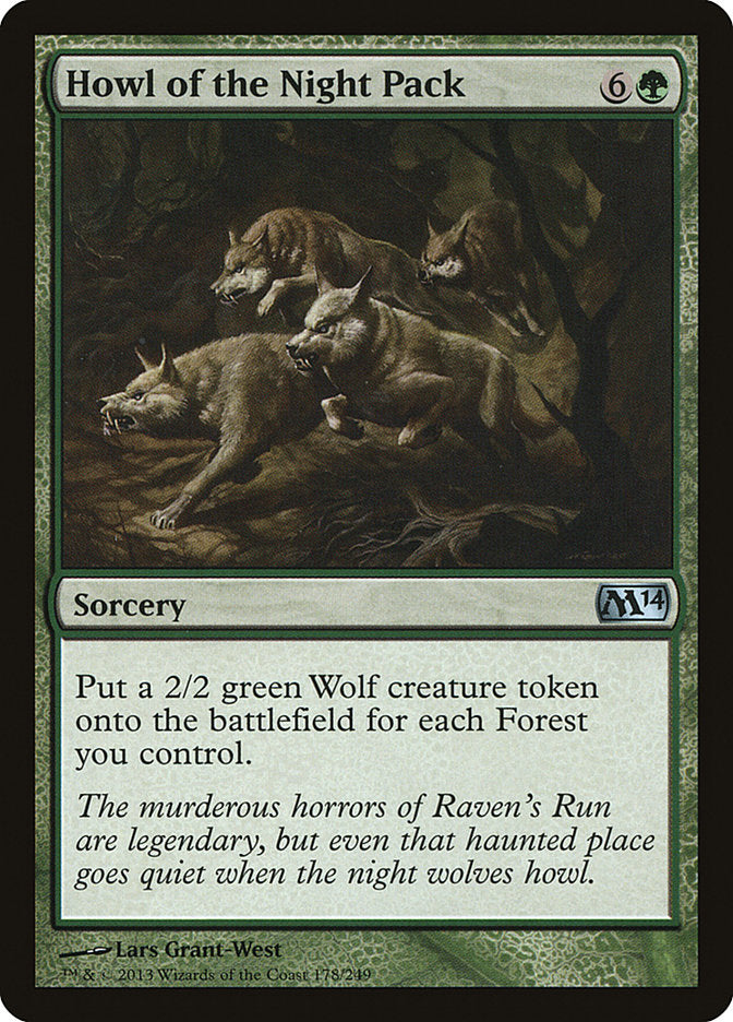 Howl of the Night Pack [Magic 2014] (178)
