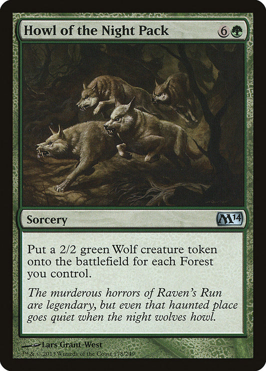 Howl of the Night Pack [Magic 2014] (178)