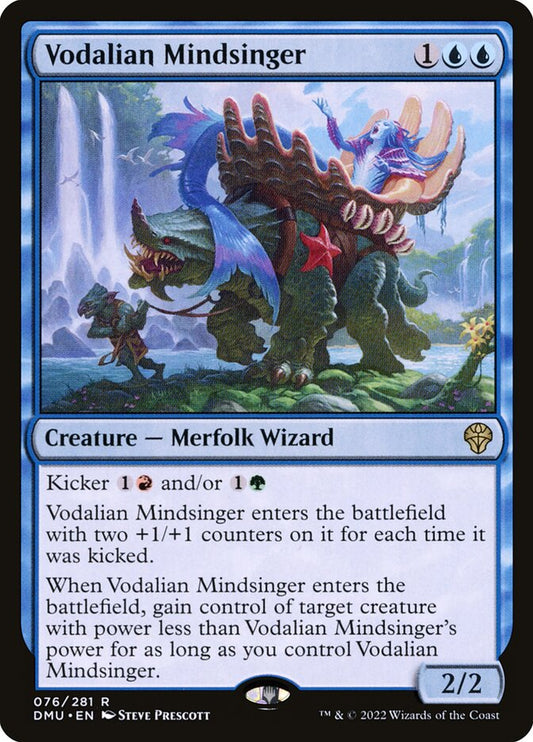 Vodalian Mindsinger [Dominaria United] (76)