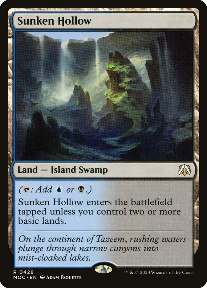 Sunken Hollow [March of the Machine Commander] (428)