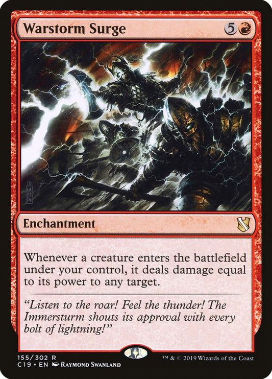 Warstorm Surge [Commander 2019] (155)