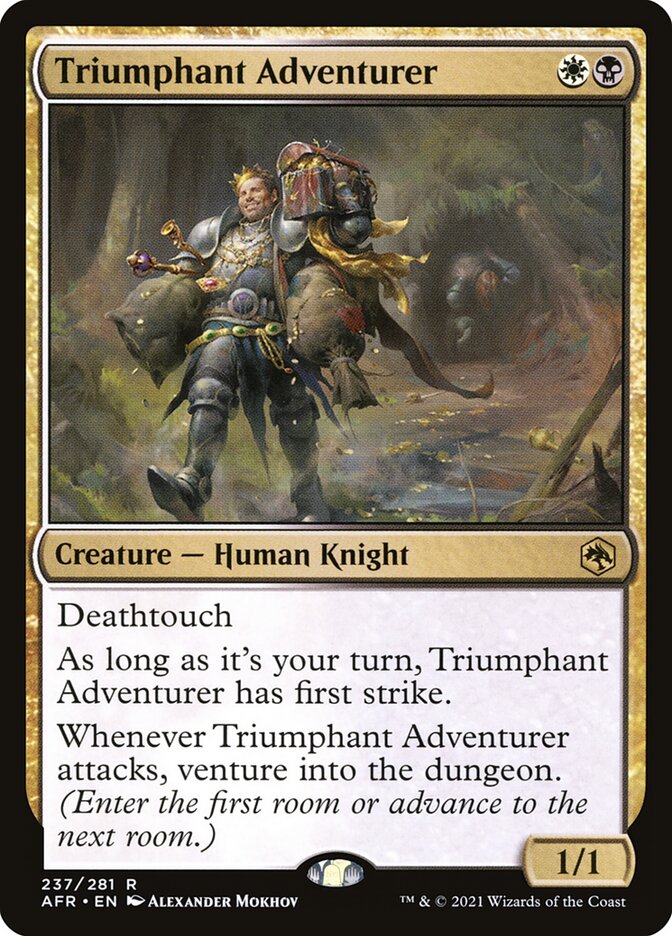 Triumphant Adventurer [Adventures in the Forgotten Realms] (237)