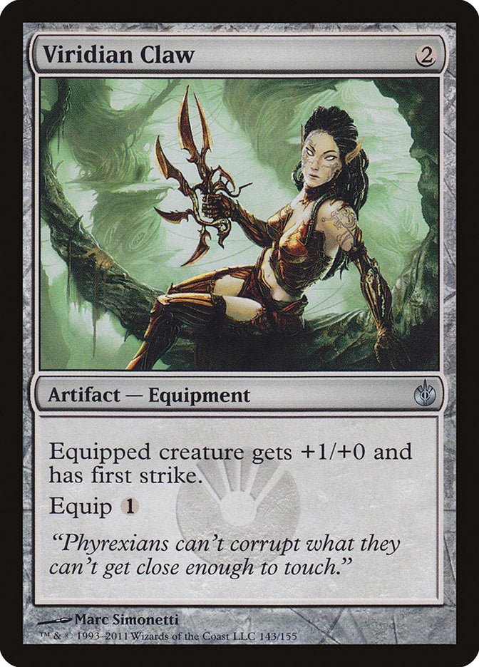 Viridian Claw [Mirrodin Besieged] (143)